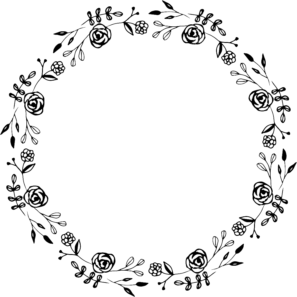 Svg Transparent Stock Hand Painted Buckle Free Black - Silhouette (1024x1024), Png Download