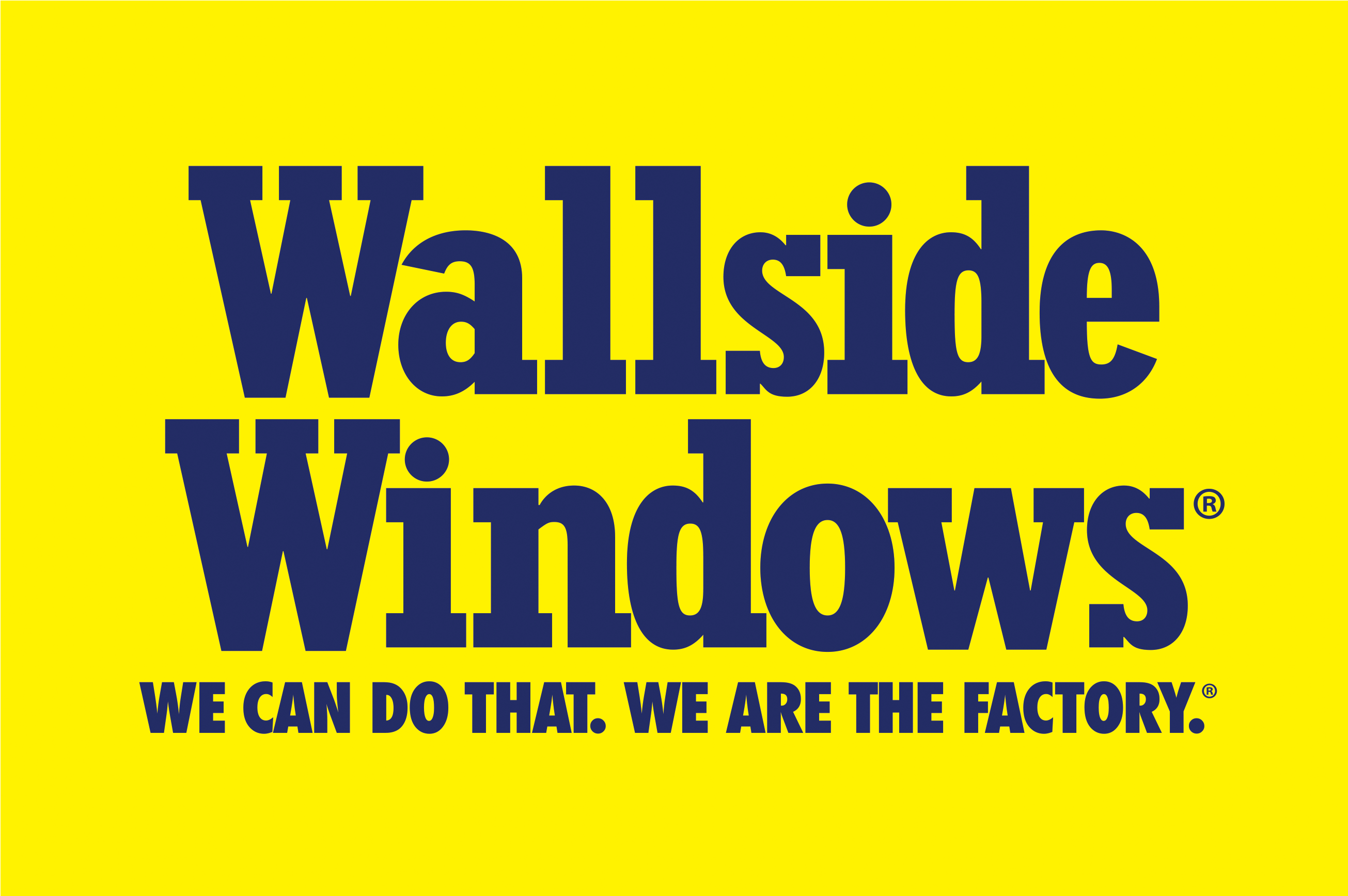 Wallside Windows Logo - Wallside Windows (2990x2209), Png Download