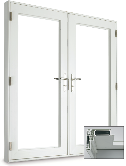 Sunview Essex Vinyl Door - Door (498x651), Png Download