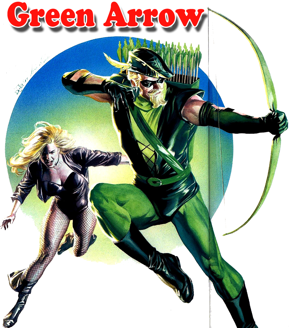 Green Arrow (1406x1200), Png Download