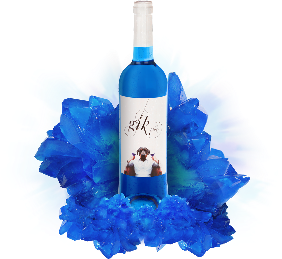 Gik Blue Wine Uk (1172x1080), Png Download