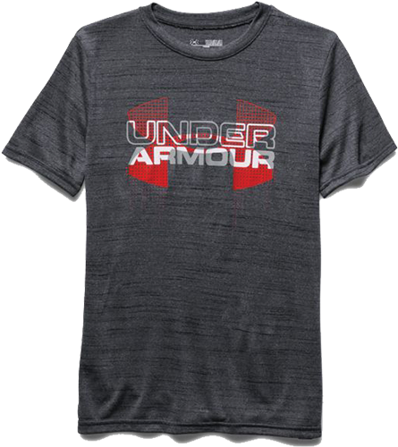 Under Armour Boys' Tech Big Logo Hybrid (500x649), Png Download