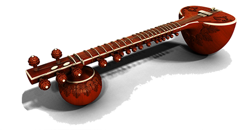 Sitar Png (500x274), Png Download