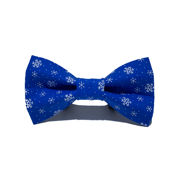 Blue Christmas Bowtie V=1512844964 - Dog (600x600), Png Download
