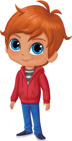 Shimmer And Shine Zac - Shimmer And Shine Characters Zac (550x510), Png Download