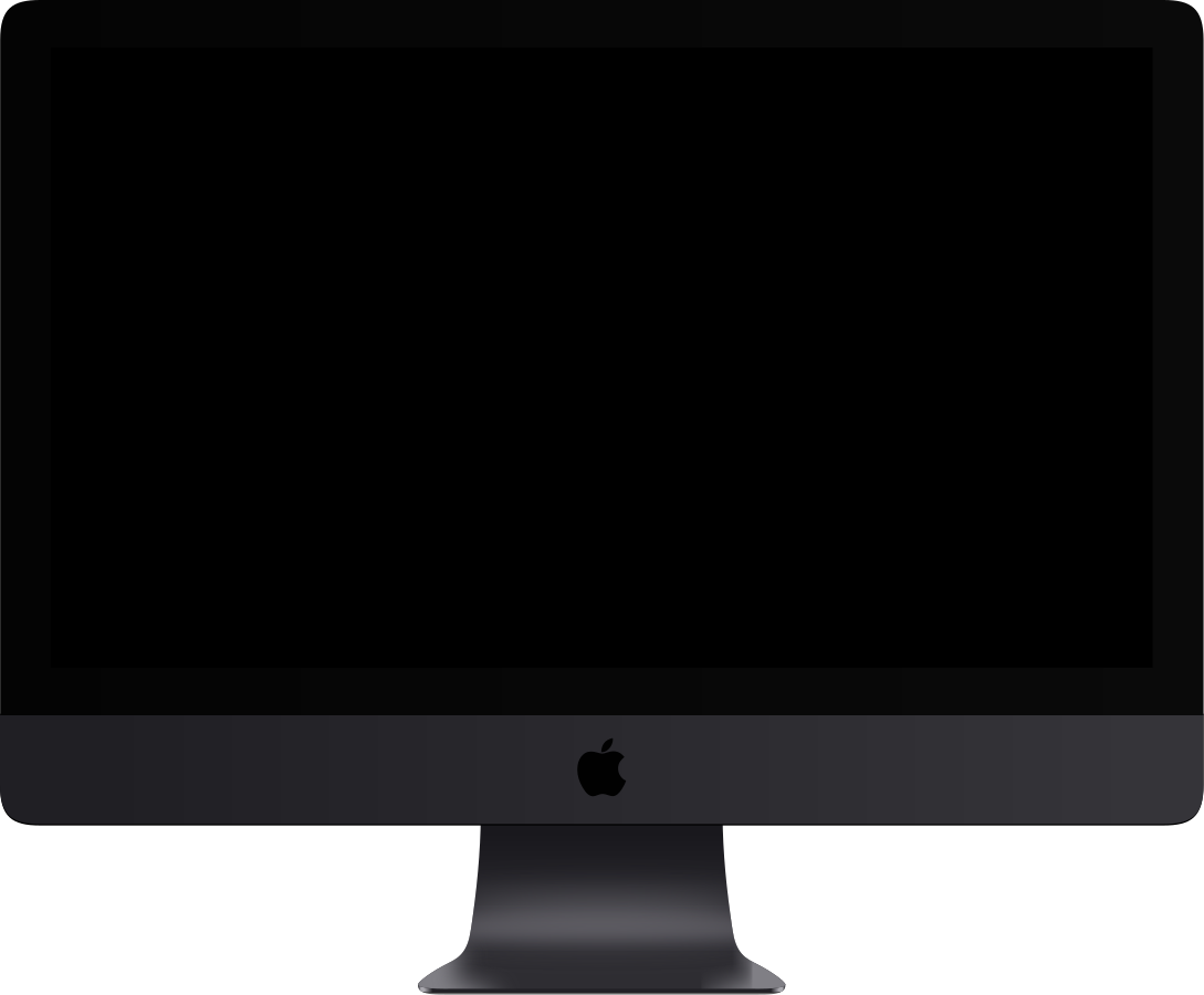 The New Imac Pro - Imac Pro (1089x900), Png Download