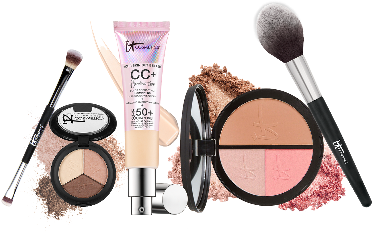 Emoji Clipart Makeup - Cosmetics Your Skin But Better Cc+ Illumination With (1600x960), Png Download