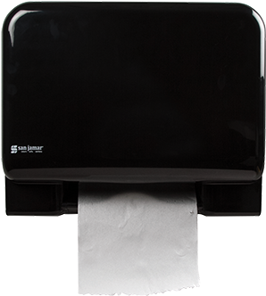 San Jamar T8008bkunv Tear-n-dry Towel Dispenser (400x400), Png Download