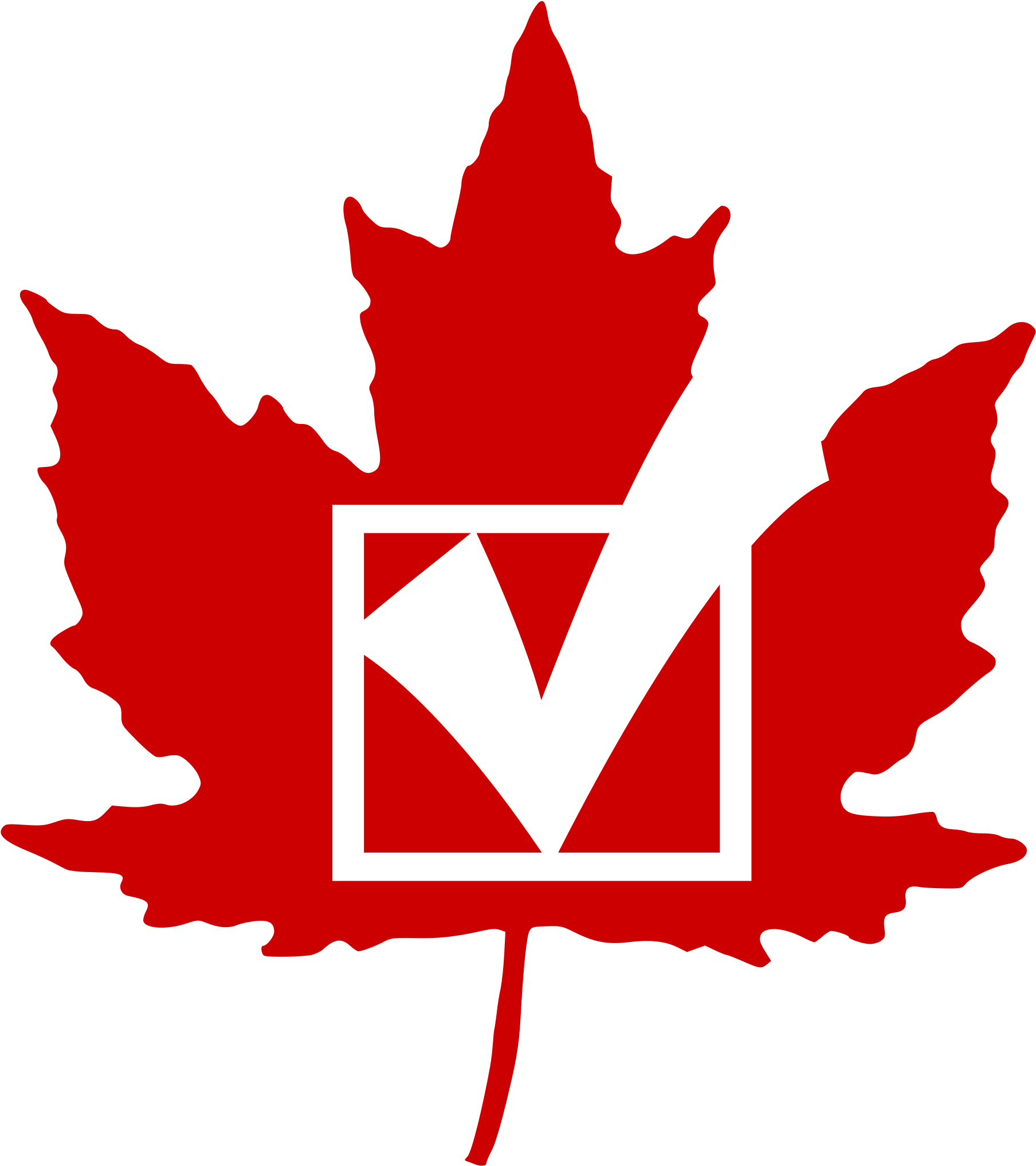 Canada-vote - Royal Canadian Air Force (2000x2172), Png Download