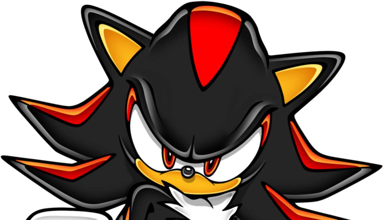 Shadow The Hedgehog Close Up (1280x720), Png Download