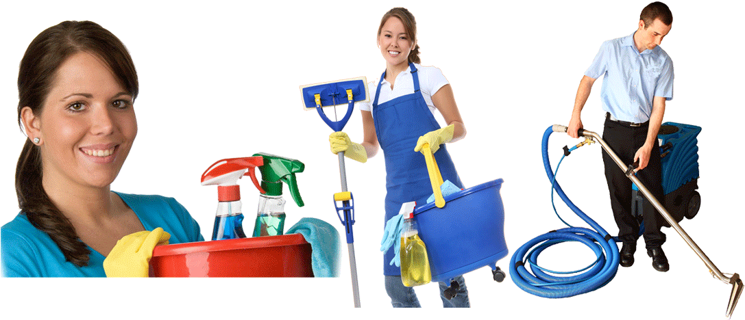 Production Site Cleaners - People Cleaning Png (1160x510), Png Download