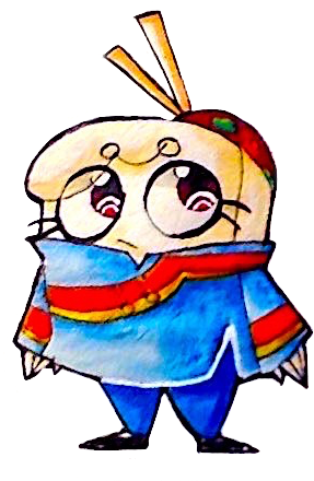 Variety Material Used For Traditional Colored Piece - Cartoon (439x439), Png Download