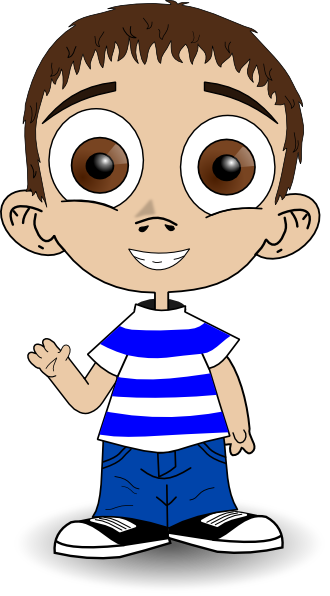 Child Svg Clip Arts 330 X 596 Px (330x596), Png Download