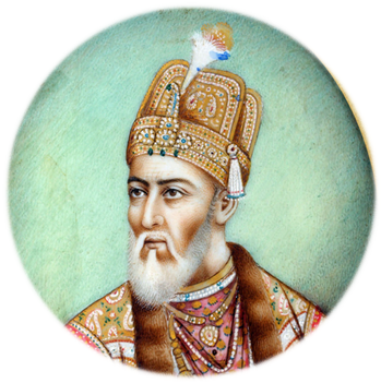 Bahadur Shah Zafar Poetry,ghazals Bahadur Shah Zafar - Bahadur Shah Zafar In Hindi (368x370), Png Download
