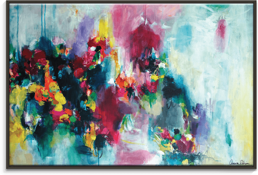 Fae Flowers, Canvas Print, White, Posters, Prints, (900x900), Png Download