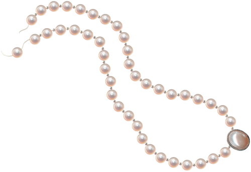 Pearls - Necklaces - Necklace (500x343), Png Download