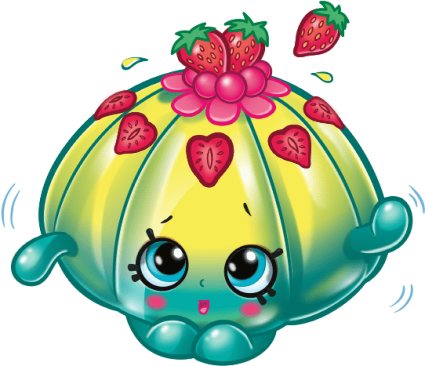 Jpg Freeuse Library Cute Fruit Jello Wiki Fandom Powered - Clipart Shopkins Fruit (576x495), Png Download