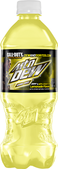 Free Mountain Dew Png - Mountain Dew Voltage 20 Oz Plastic Bottles Pack Of (300x700), Png Download