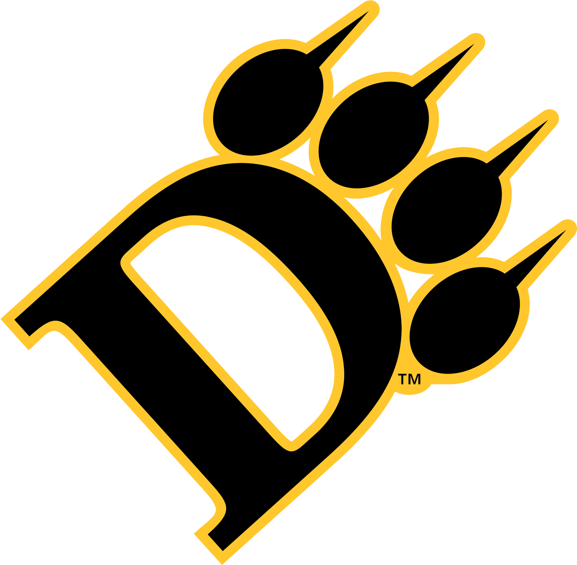 Open - Ohio Dominican Football Logo (2000x1969), Png Download