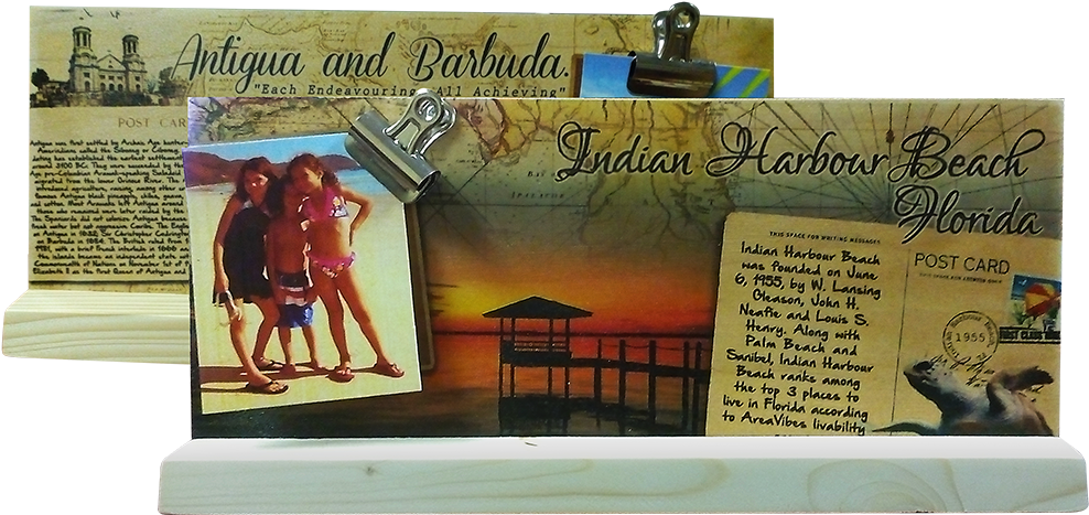 Hdeskpf-350 Wooden Desk Picture Frame - Picture Frame (1000x1000), Png Download