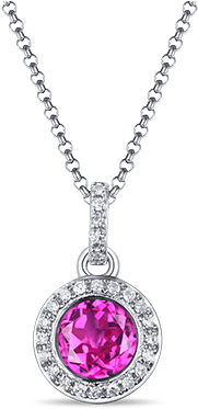 Necklaces - Blue Topaz Pendant Necklace (400x400), Png Download