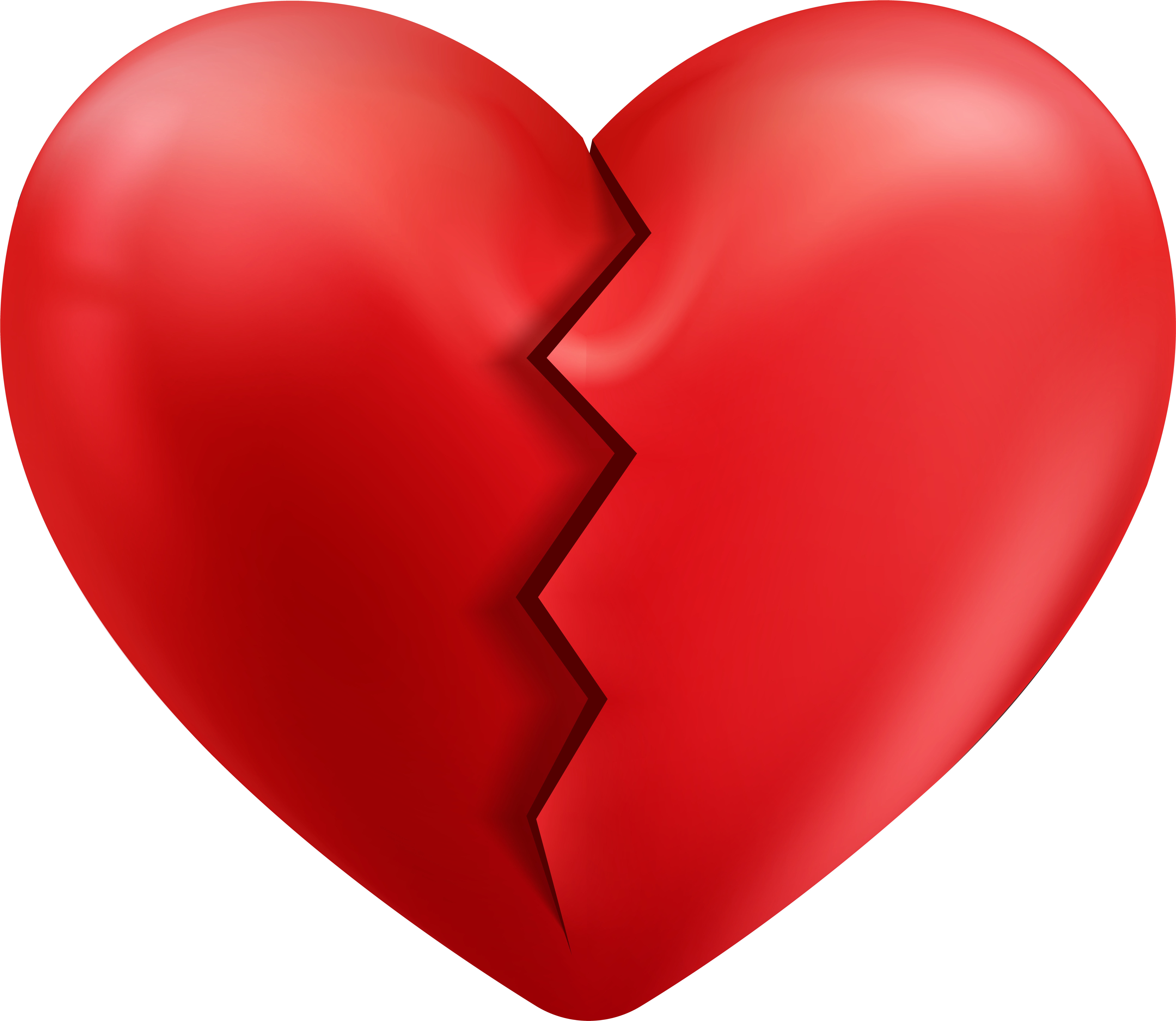 Pixel Heart Png (8000x6967), Png Download