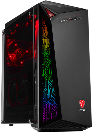 Pc Gaming Png - Msi Infinite X 8rc 055eu (342x471), Png Download