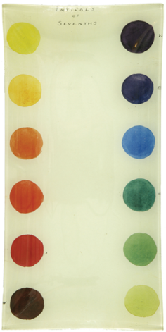 Intervals Of Sevenths - Découpage Intervals Of Sevenths Pencil Tray (500x500), Png Download