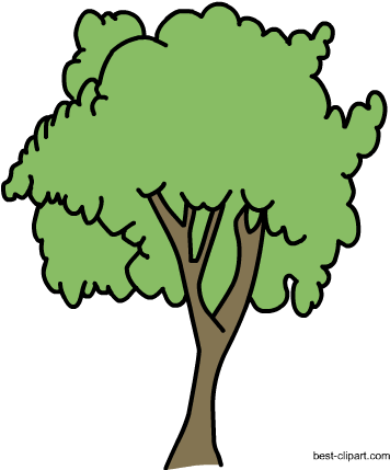 Free Big Tree Png Clipart Image - Portable Network Graphics (450x450), Png Download