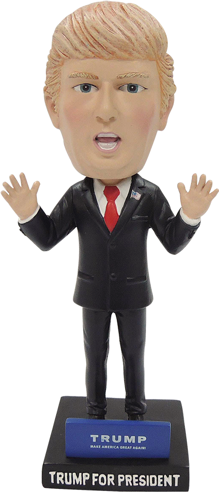 Trump For President Limited Edition Bobblehead (521x1000), Png Download
