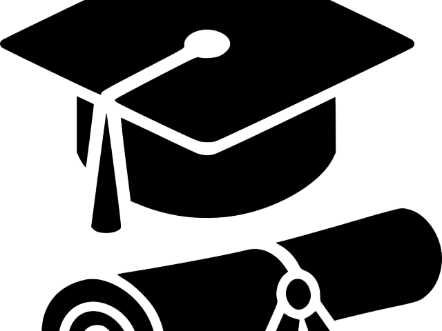 Graduation Png - Graduation Icon Transparent Background (640x480), Png Download
