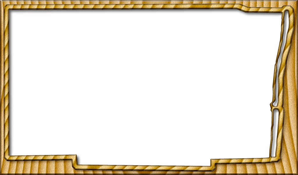 A Map Of Broward With The Map Area Carved From A Blond - Picture Frame (1024x603), Png Download