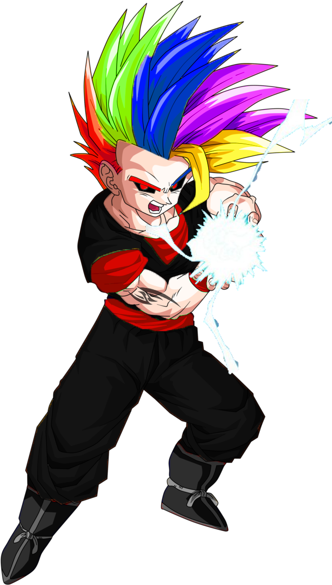 Imagenes De Gohan Ssj Dios Fase 3 (671x1191), Png Download
