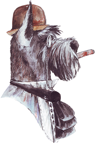 Web Services - Miniature Schnauzer (436x616), Png Download