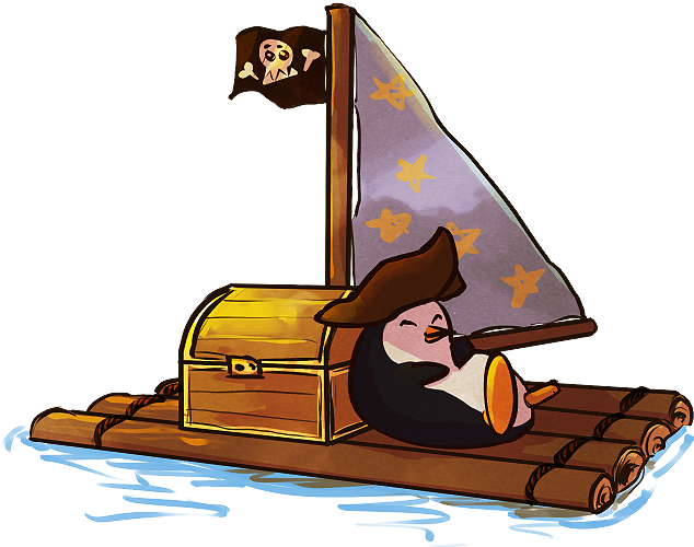 Freshwater Pirate (649x521), Png Download