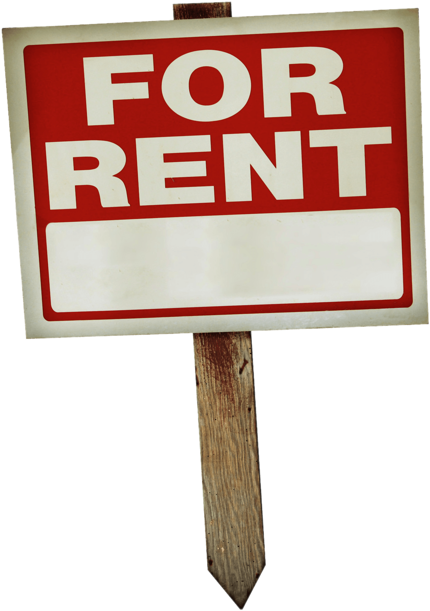 Download - Rent Sign Transparent (1519x2114), Png Download