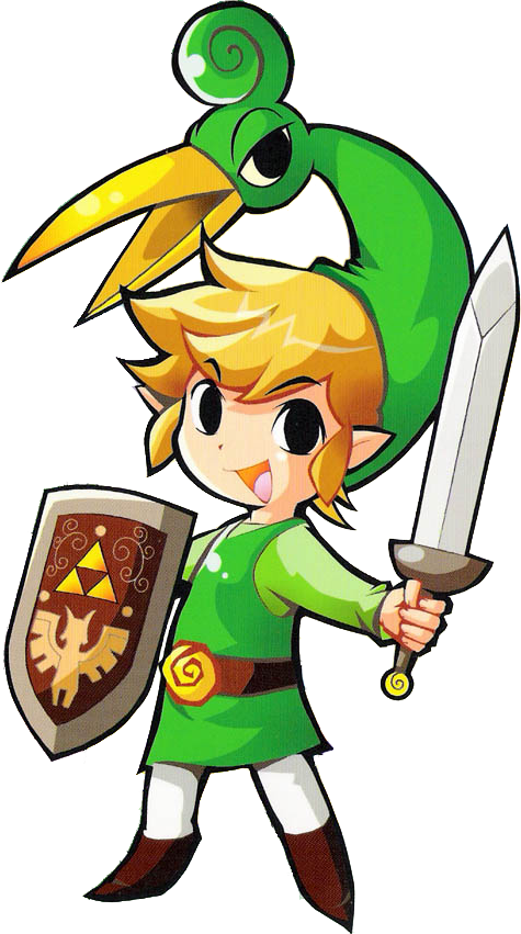 Members - Legend Of Zelda 8: The Minish Cap (paperback) (475x851), Png Download