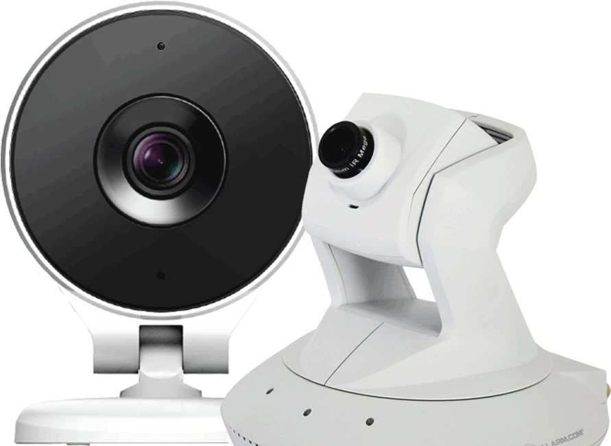 Large Photo Of Cameras - Alarm.com Adc-v620-pt Indoor Wireless Pan/tilt Ip (1095x672), Png Download