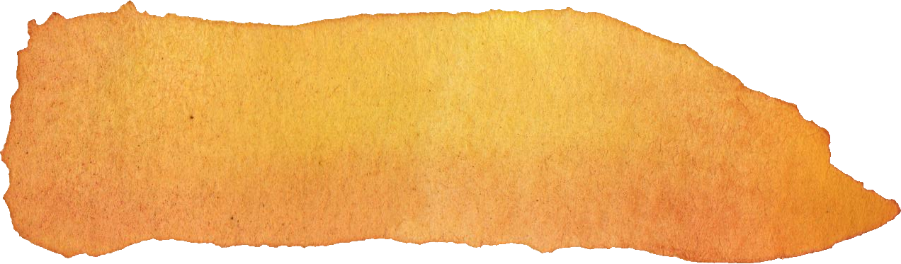 Free Download - Watercolor Banner Yellow Png (1272x373), Png Download