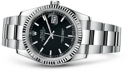 /rolex Replica /watches/datejust/rolex Datejust Watch - Oyster Perpetual Datejust 116234 (610x610), Png Download