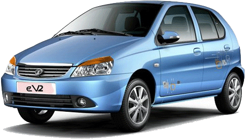 Indica Rental - Indian Tours Vehicle (500x350), Png Download