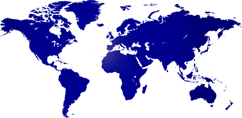Global Distributors - World Map (780x383), Png Download