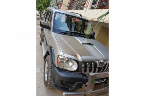 Mahindra Scorpio Lx - Mahindra Scorpio (485x323), Png Download