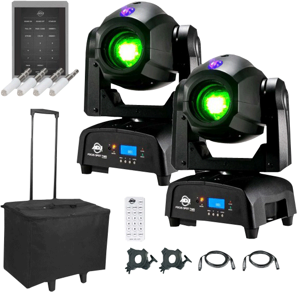 Moving Heads Packages Lights - Adj Focus Spot Two (600x600), Png Download