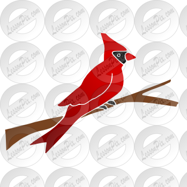 Clipart Black And White Library Clipart Cardinal - Clip Art (380x380), Png Download