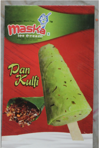 Pan Kulfi - Ice Cream Bar (600x600), Png Download