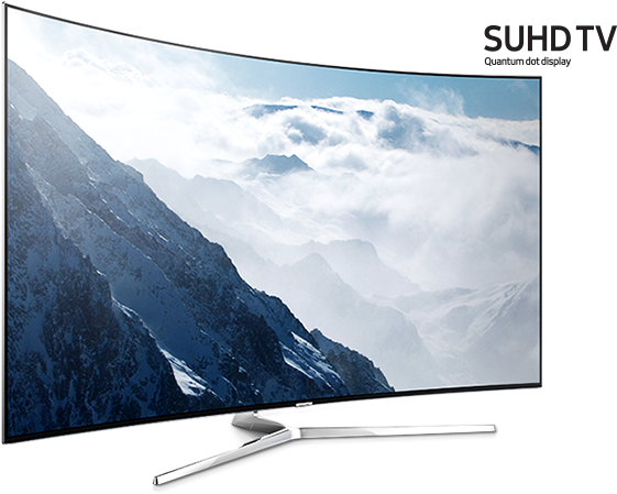 Samsung - Samsung 9 Series Ue65ks9500t - 65" Curved Led Smart (752x626), Png Download