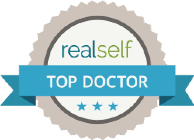 Sam Most Realself Top Doctor Logo - Realself Top Doc (620x446), Png Download