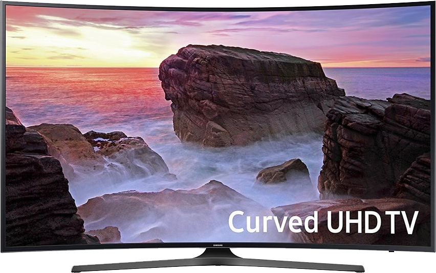 65" Samsung 4k Curved Led Smart Tv-un65mu6500 - Mu6500 Samsung (1000x667), Png Download