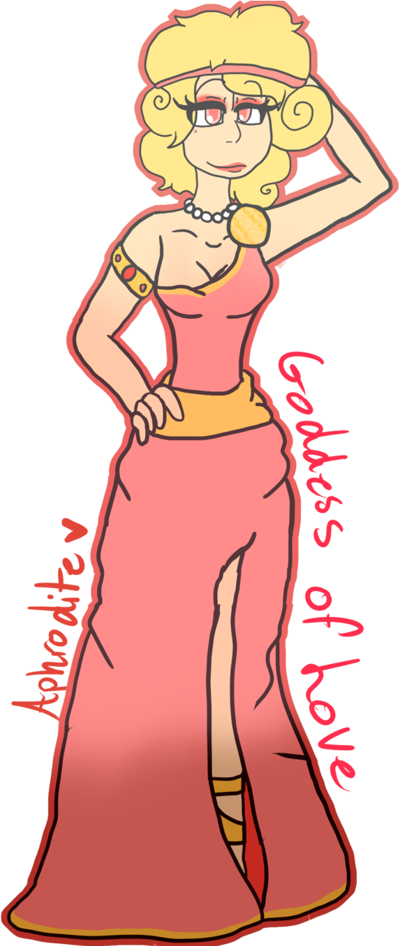 Aphrodite By Bubble-empress On Deviantart - Child (590x1355), Png Download
